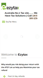 Mobile Screenshot of ezytax.com.au